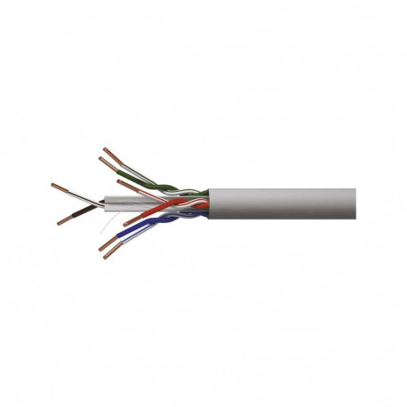 Cable UTP CAT6 4x2x0.55mm, solid copper, PVC Eca