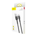 Cable USB A plug - micro USB plug 3.0m QC3.0 Cafule grey+black BASEUS