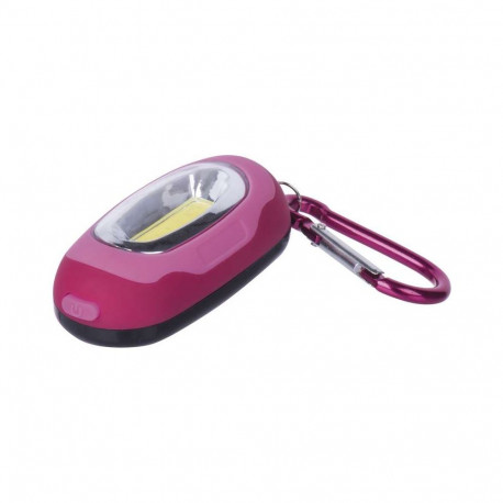 Led flashlight with keychain, COB, 30lm, with flashing fuc., 2x AAA, EMOS
