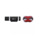 LED Bicycle Front Light 150lm and Back Light, 5× AAA, EMOS