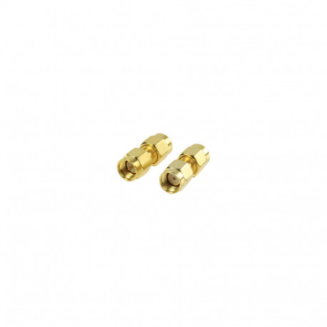 Adaptor reverse polarity SMA male - SMA male