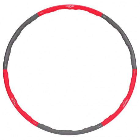Fitness Hula Hoop AVENTO 42HF 100cm 1,2kg Pink/Grey