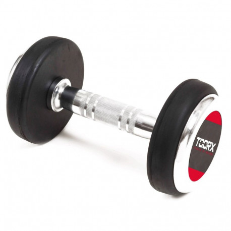 Rubber coated dumbbell TOORX MGP 16kg