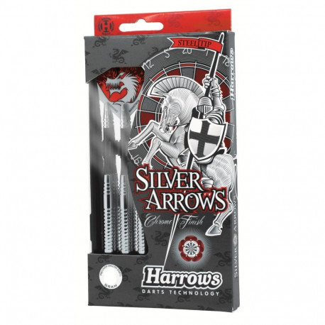 Steeltip darts HARROWS SILVER ARROWS 3x24gK