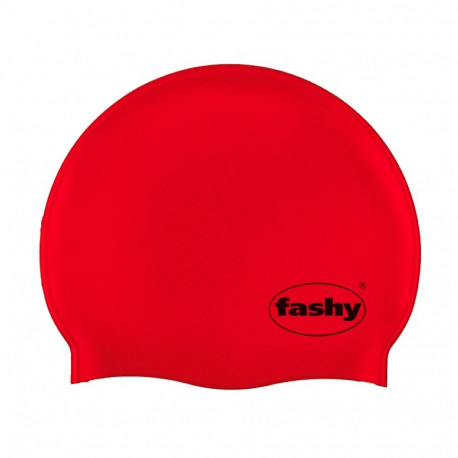 Silicone swimming cap FASHY 3040 40 red, unisex