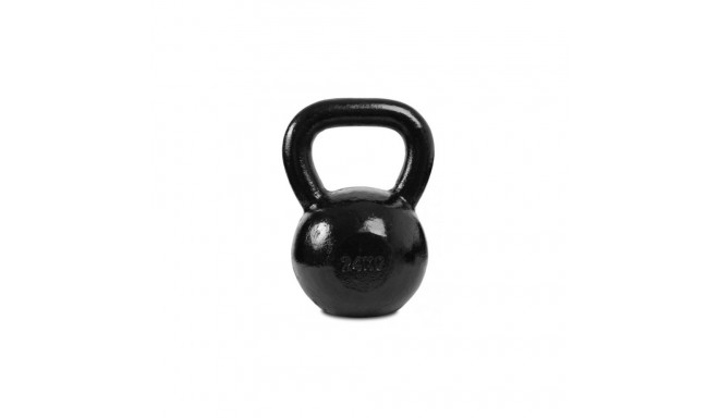 Kettlebell cast iron with rubber base TOORX 24kg
