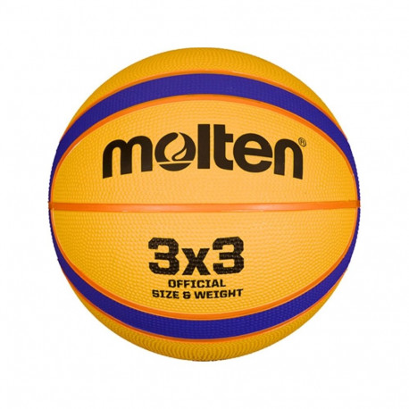Basketball ball 3x3 training MOLTEN B33T2000 rubber size 6