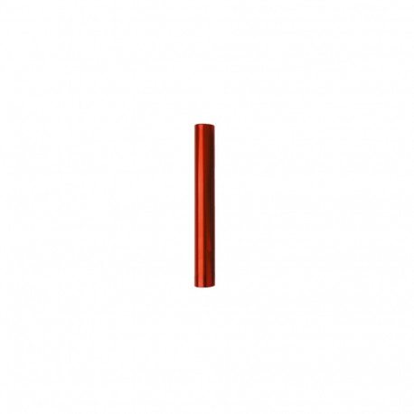 Aluminium relay baton TREMBLAY 30cm green Ø 38 red