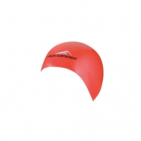Silicone swimming cap AQUAFEEL BULLITT 3046 40 red, unisex