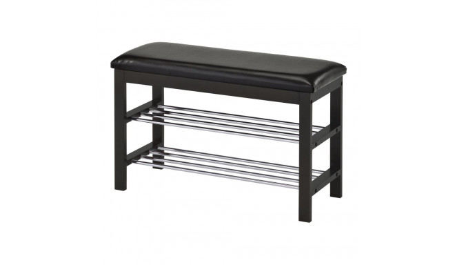 Stool - shoe rack Morgan Plus black