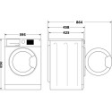 Whirlpool eestlaetav pesumasin WRBSB 6249 S EU