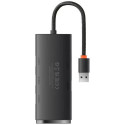 Baseus Lite Series Hub 4in1 USB to 4x USB 3.0  25cm (Black)