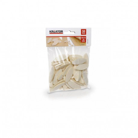 Puitlamell 45x15x4mm