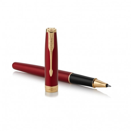 Korgiga pastapliiats Parker Sonnet Red Lacquer GT - 1931475
