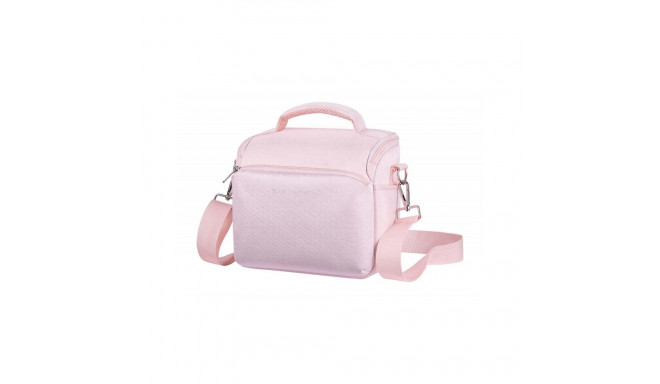 Camera Bag - K&F Concept Sling Bag 5L Adjustable Strap Removable Compartment Pink