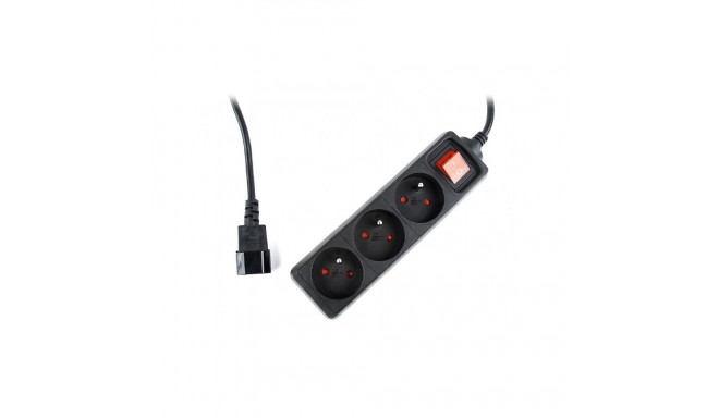 Power Strip - Gembird Eg-psu3f, Black