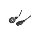 Power Cord - Lanberg Ca-c13c-11cc-0050-bk 5m C13 Coupler Black