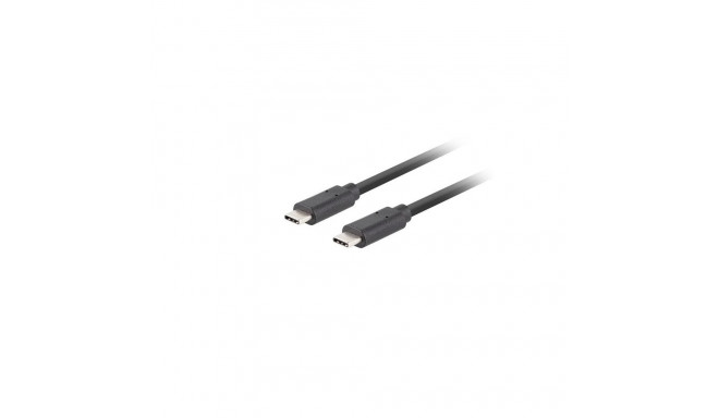 USB Cable - Lanberg Cable 3.2 Gen2 1m Pd100w, Black