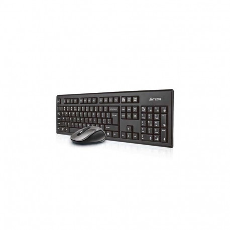 Wireless Keyboard - A4tech 7100n, Black