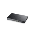 Managed Switch - Zyxel Xgs2220-30, Black