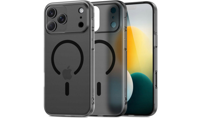 Tech-Protect kaitseümbris Apple iPhone 17 Pro Max MagSlim MagSafe, must/matt