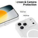 Tech-Protect kaitseümbris Apple iPhone 17 Pro MagSlim MagSafe, valge/matt