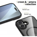 Tech-Protect kaitseümbris Apple iPhone 17 MagMat MagSafe, must/läbipaistev