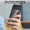 Tech-Protect case Apple iPhone 17 Air MagMat MagSafe, black/clear