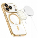 Tech-Protect kaitseümbris Apple iPhone 17 Pro Max MagFlex MagSafe, kuldne/läbipaistev