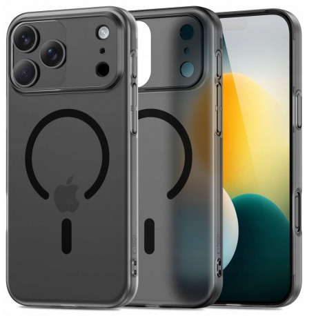 Tech-Protect kaitseümbris Apple iPhone 17 Pro MagSlim MagSafe, must/matt