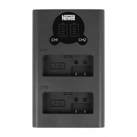 Newell DL-USB-C dual channel charger for LP-E8