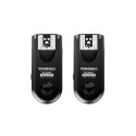 A set of two Yongnuo RF603C II flash triggers with a C3 for Canon cable