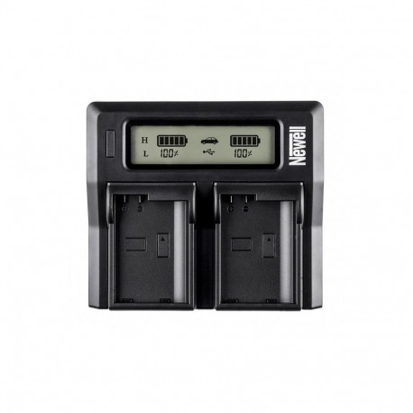 Newell DC-LCD two-part battery charger for LP-E6 batteries