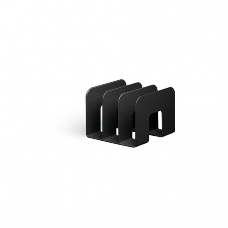 Raamatuhoidja/kataloogihoidja ECO, 3-osaline, must,  215x210x165mm, Durable, Blue Angel