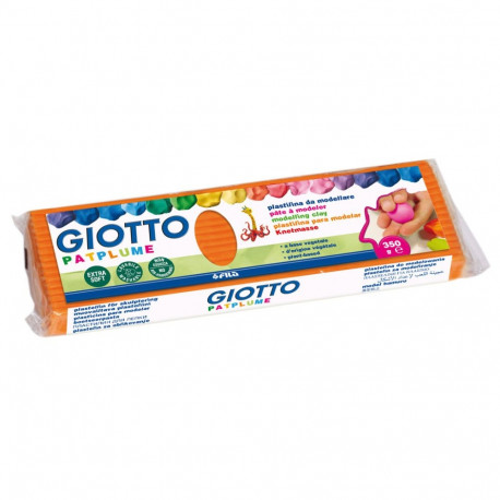 Plastiliin oranzh 350g Patplume Giotto
