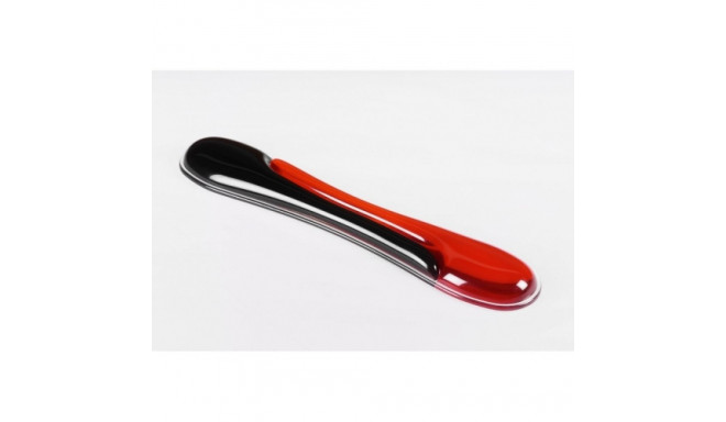 Randmetugi Kensington Duo Keyboard Wrist Rest Gel Wave Red and Smoke - punane/suits
