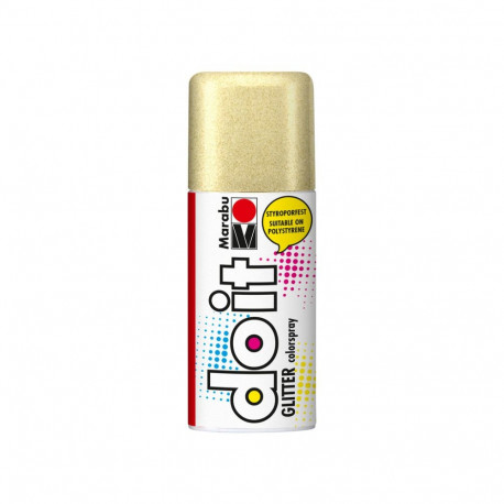 Aerosoolvärv do it Glitter 150ml 584 Gold