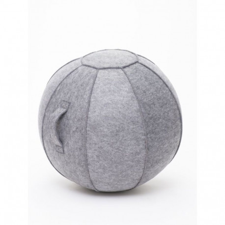 Istumispall/Tasakaalupall Stoo Active Ball D-55cm, käepide/ tumehall vilt, kasutaja kasvule kuni 155