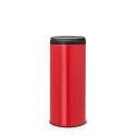 Prügikast 30L, Brabantia, Flipbin, puutele avanev/ Passion Red,  punane