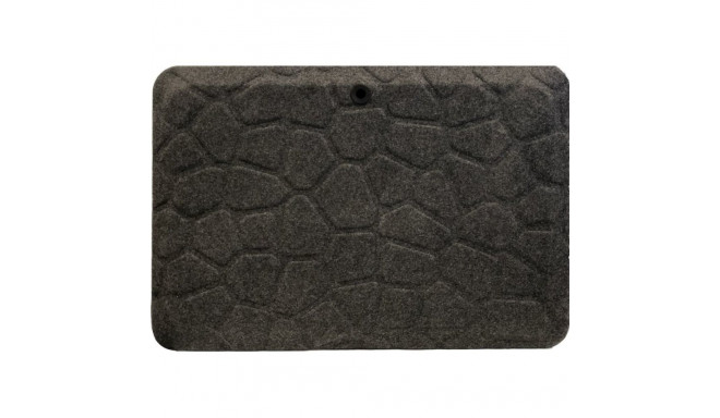 Seisumatt Stoo Super Soft, 760x520x28mm, eriti pehme, tekstiilkattega, riputuskonks, tumehall