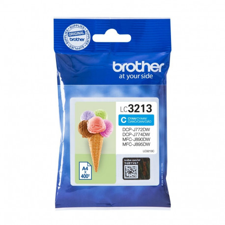 Tint Brother LC3213C Cyan DCP-J572DW, DCP-J772DW, DCP-J774DW, MFC-J491DW, MFC-J890DN, MFC-J890DW, MF