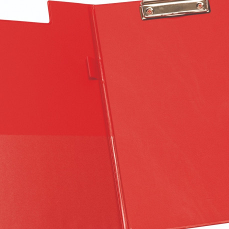 Kirjutusalus kaanega A4, punane, PVC, Q-Connect