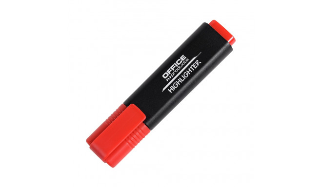 Helestusmarker 1-5mm, punane, Office Products, lapik