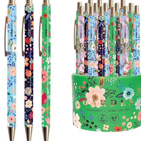 Pastapliiats Garden Metal 0,7  sinine südamik, assortii Interdruk