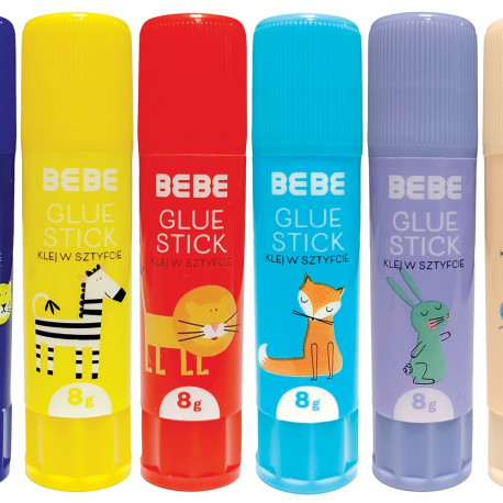Liimipulk Interdruk 8g BEBE Kids assortii