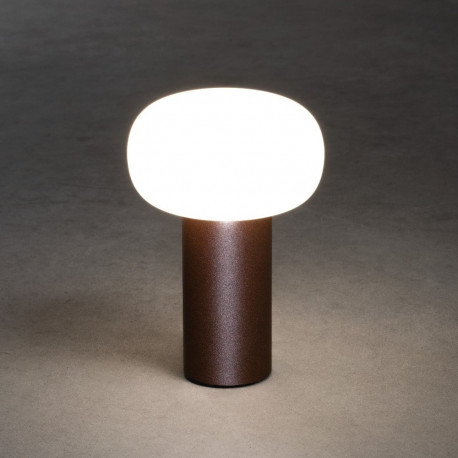 Lauavalgusti KONSTSMIDE Antibes LED juhtmevaba,H-19cm, 2,5W, aku, 2700/3000/4000K+RGB, alusega USB k