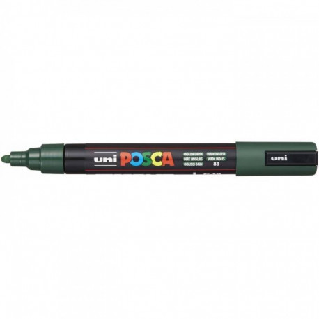Marker UNI Posca PC5M inglise roheline, 1,8-2,5mm