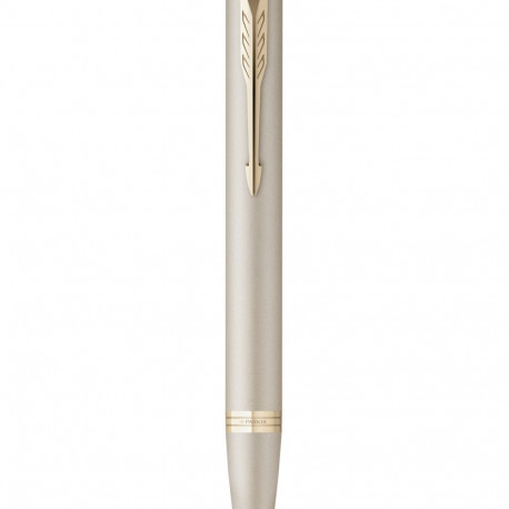 Pastapliiats Parker IM Professionals Monochrome Champagne, Medium sinine