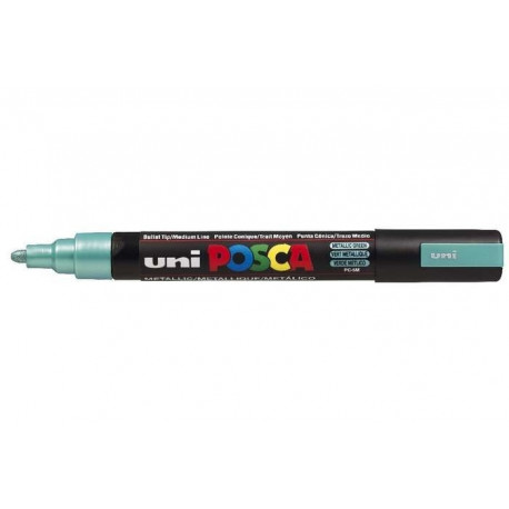 Marker UNI Posca PC5M metallik roheline, 1,8-2,5mm