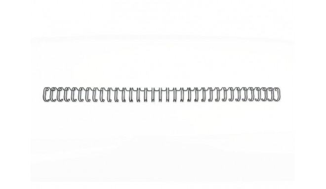 Köitespiraal traat 3:1 (34-auguga), nr5, 8mm, must, kuni 50 lehte, 1pk (pakis 100tk)